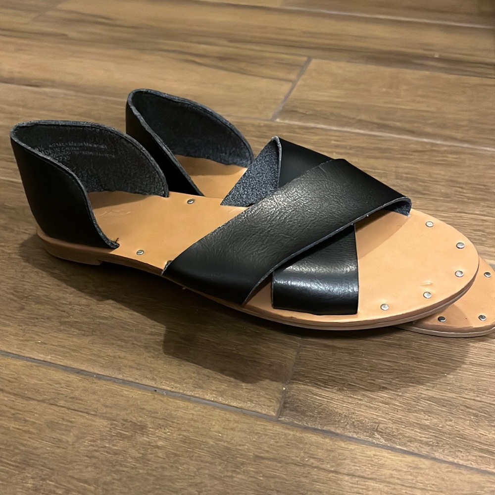 Black Sandals.